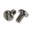 RS PRO Slot Pan A2 304 Stainless Steel Machine Screws DIN 85, M3x5mm