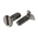 RS PRO Slot Countersunk A2 304 Stainless Steel Machine Screws DIN 963, M2x4mm