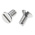 RS PRO Slot Countersunk A2 304 Stainless Steel Machine Screws DIN 963, M4x8mm