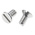RS PRO Slot Countersunk A2 304 Stainless Steel Machine Screws DIN 963, M4x8mm