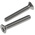 RS PRO Pozidriv Countersunk A2 304 Stainless Steel Machine Screws DIN 965, M4x25mm