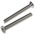 RS PRO Pozidriv Countersunk A2 304 Stainless Steel Machine Screws DIN 965Z, M6x50mm