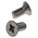 RS PRO Pozidriv Countersunk A4 316 Stainless Steel Machine Screws DIN 965, M5x10mm