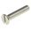 RS PRO Slot Countersunk A4 316 Stainless Steel Machine Screw DIN 963, M6x30mm