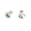 RS PRO Pozidriv Countersunk A2 304 Stainless Steel Machine Screws DIN 965, M1.6x4mm
