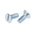 RS PRO Slot Countersunk Steel Machine Screws DIN 963, M10x35mm