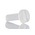 RS PRO Slot Cheese Head Nylon Machine Screw DIN 84, M2x6mm