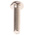 RS PRO Slot Pan Brass Machine Screws DIN 85, M5x20mm