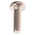 RS PRO Pozidriv Pan Brass Machine Screws DIN 7985, M5x16mm