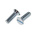 RS PRO Slot Countersunk Steel Machine Screws DIN 963, M8x25mm