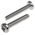 RS PRO Pozidriv Pan A2 304 Stainless Steel Machine Screws DIN 7985, M6x35mm