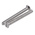 RS PRO Slot Countersunk A4 316 Stainless Steel Machine Screws DIN 963, M5x50mm