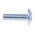 Bright Zinc Plated Steel Roofing Bolt, M6 x 20mm
