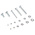 RS PRO Steel 3165 Piece Pozidriv Drive Screw/Bolt Kit