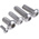 RS PRO Stainless Steel 490 Piece Hex Socket Drive Screw/Bolt Kit