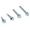 RS PRO Steel 680 Piece Hex Drive Screw/Bolt Kit