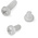 Wurth Elektronik Cross Pan Nylon Machine Screws, M3x8mm