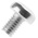 RS PRO Plain Pan Stainless Steel Torx Screw, M4
