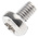 RS PRO Plain Pan Stainless Steel Torx Screw, M4