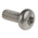 RS PRO Plain Pan Stainless Steel Torx Screw, M5