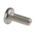 RS PRO Plain Pan Stainless Steel Torx Screw, M5