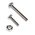 RS PRO Brass 3240 Piece Slot Drive Screw/Bolt Kit