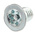 RS PRO Bright Zinc Plated Flat Steel Tamper Proof Security Screw, M4 x 6mm