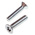RS PRO Bright Zinc Plated Flat Steel Tamper Proof Security Screw, M6 x 25mm