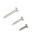 RS PRO Stainless Steel 890 Piece Pozidriv Drive Screw/Bolt Kit