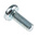 RS PRO Nylon 10 Piece Cross Drive Screw/Bolt, Nut & Washer Kit