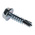 RS PRO Bright Zinc Plated Steel Self Drilling Screw M4.8 x 19mm Long