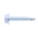 RS PRO Bright Zinc Plated Steel Self Drilling Screw M4.8 x 25mm Long