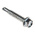RS PRO Bright Zinc Plated Steel Self Drilling Screw M5.5 x 32mm Long