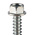 RS PRO Bright Zinc Plated Steel Self Drilling Screw M5.5 x 38mm Long