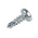 RS PRO Bright Zinc Plated Steel Self Drilling Screw No. 6 x 3/8in Long x 9.5mm Long