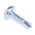 RS PRO Bright Zinc Plated Steel Self Drilling Screw No. 8 x 1/2in Long x 13mm Long