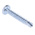 RS PRO Bright Zinc Plated Steel Self Drilling Screw No. 8 x 1in Long x 25mm Long