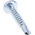 RS PRO Bright Zinc Plated Steel Self Drilling Screw No. 10 x 1in Long x 25mm Long