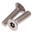 RS PRO Plain Countersunk Stainless Steel Tamper Proof Security Screw, M3 x 12mm