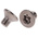 RS PRO Plain Flat Stainless Steel Tamper Proof Security Screw, M4 x 6mm