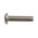 RS PRO Plain Button Stainless Steel Tamper Proof Security Screw, M3 x 12mm