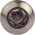 RS PRO Plain Button Stainless Steel Tamper Proof Security Screw, M5 x 12mm