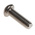 RS PRO Plain Button Stainless Steel Tamper Proof Security Screw, M6 x 20mm