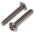 RS PRO Plain Button Stainless Steel Tamper Proof Security Screw, M5 x 25mm
