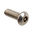 RS PRO Plain Button Stainless Steel Tamper Proof Security Screw, M4 x 12mm