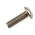 RS PRO Plain Button Stainless Steel Tamper Proof Security Screw, M4 x 12mm