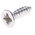 RS PRO Plain Stainless Steel Countersunk Head Self Tapping Screw, N°6 x 1/2in Long 13mm Long