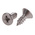 RS PRO Plain Stainless Steel Countersunk Head Self Tapping Screw, N°10 x 1/2in Long 13mm Long