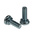 RS PRO M4 x 12 mmmm Zinc Plated Steel Pan Head Sems Screw, Spring Washer
