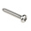 RS PRO Plain Stainless Steel Pan Head Self Tapping Screw, N°8 x 1in Long 25mm Long